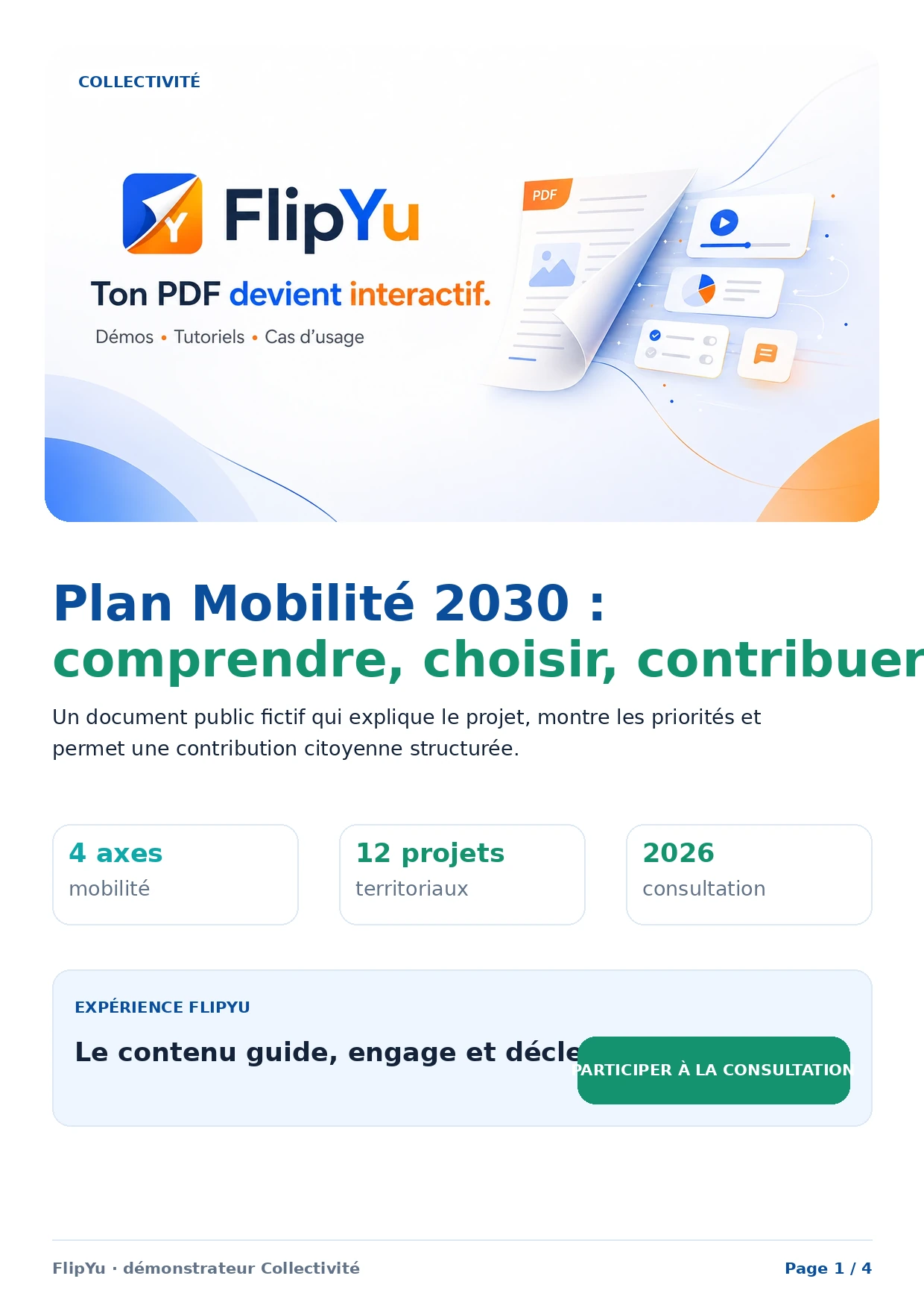 Plan Mobilité 2030 - page 1